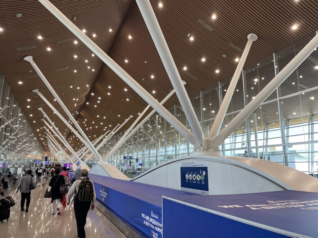 Kuala Lumpur International Airport (KLIA) terminal interior